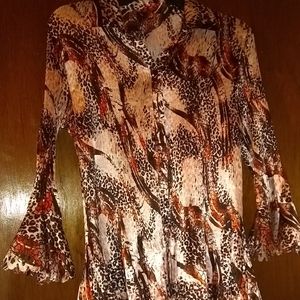 Cheetah print shirt